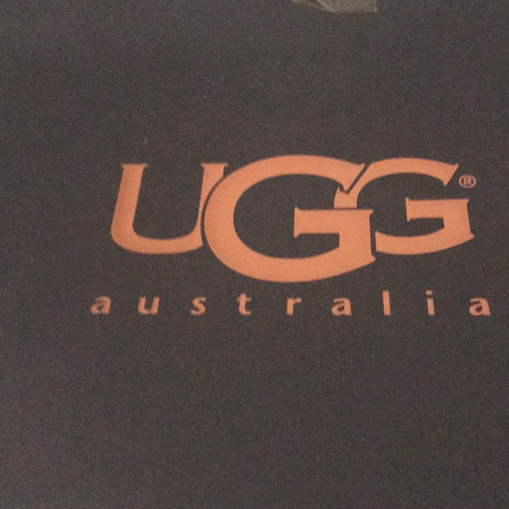 Ugg suede heeled boots